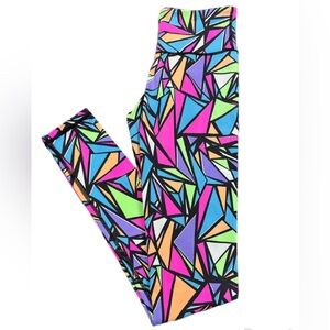Vibrant Kathyana Geometric Leggings